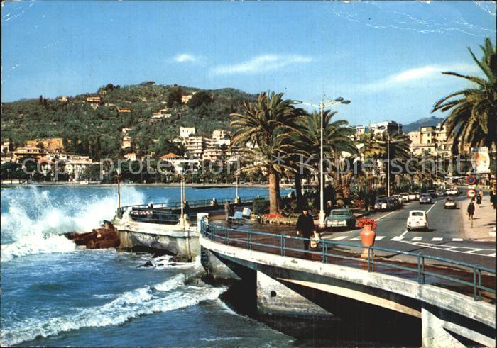 Rapallo Strandpromenade