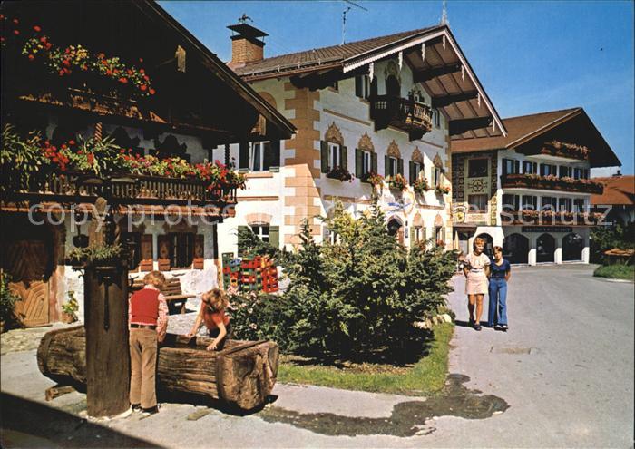 Toerwang Samerberg Dorfmitte Brunnen
