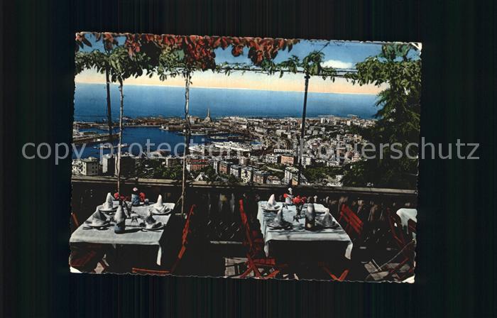 Genova Genua Liguria Panorama Righi Hafen