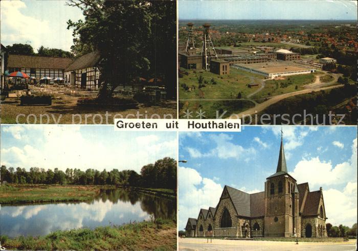 Houthalen Bergwerk Kirche Hof