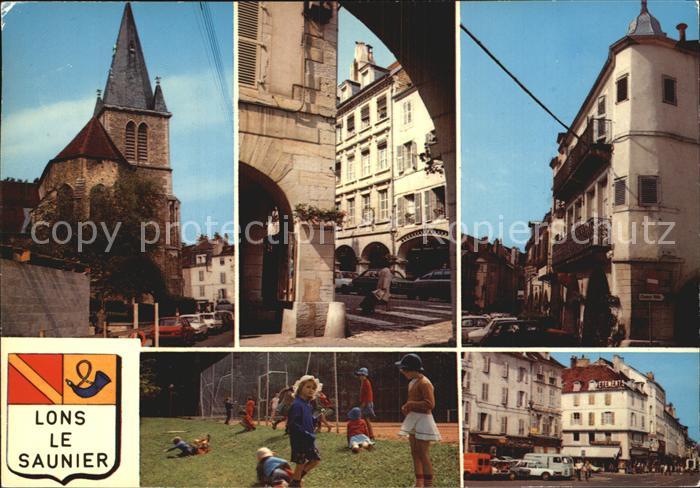 Lons-le-Saunier Jura Kirche Ansichten