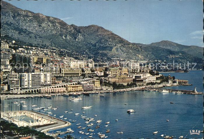 Monaco Stadtansicht Panorama