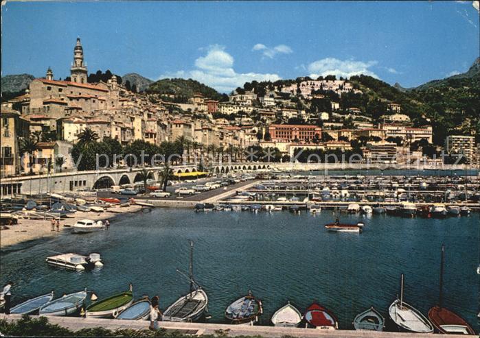 Menton Alpes Maritimes Neuer Hafen