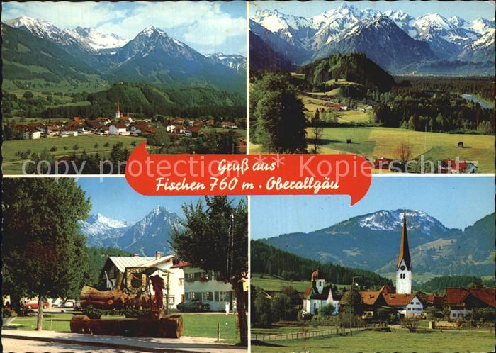 Fischen Allgaeu Kirche Ansichten