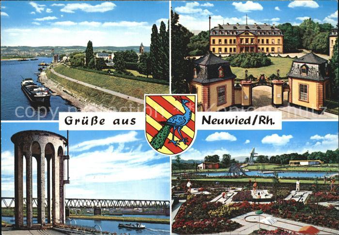 Neuwied Rhein Minigolf Schloss Schiff