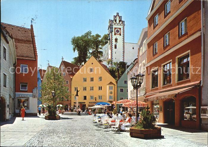 Fuessen Allgaeu Reichenstrasse Hohes Schloss