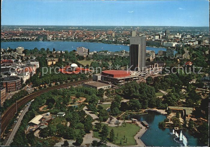 HAMBURG  CITY Planten Blomen CP Plaza Hotel Aussenalster