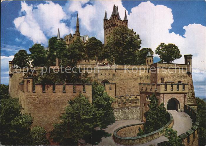 Burg Hohenzollern Aufgang mit Bastion