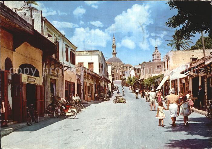 Rhodos Rhodes aegaeis Altstadt