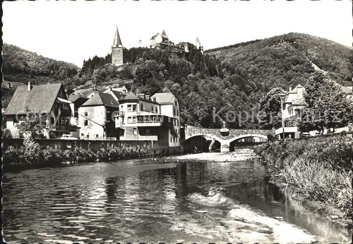 Vianden Bruecke Our Schloss
