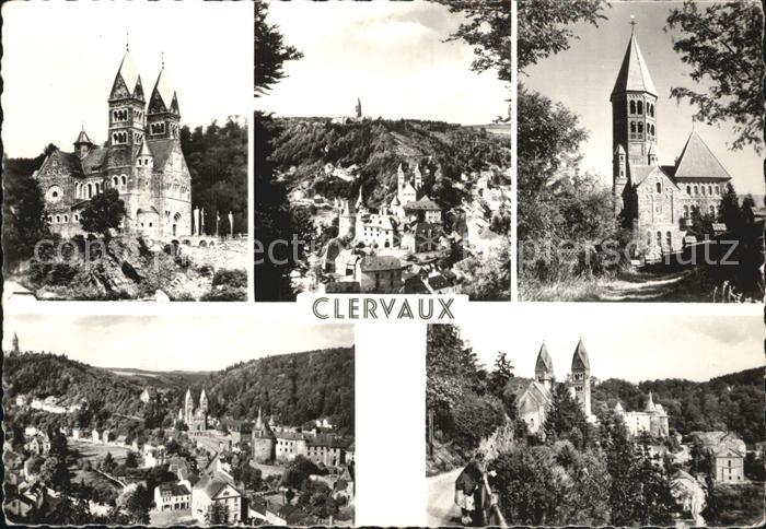 Clervaux Kirche Schloss Panorama