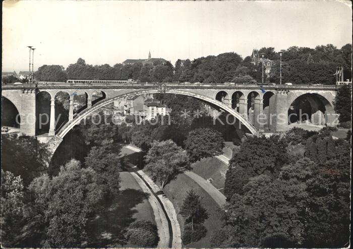 LUXEMBOURG Luxemburg Bruecke Adolphe