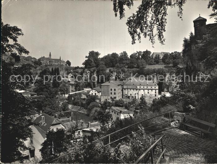 LUXEMBOURG Luxemburg Altstadt Grund