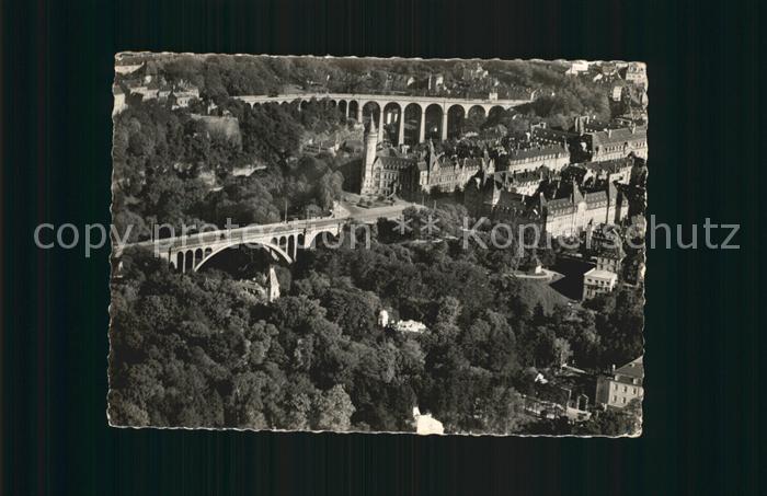 LUXEMBOURG Luxemburg Luftaufnahme