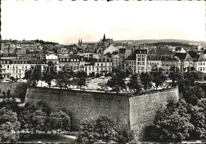 LUXEMBOURG Luxemburg Place de la Constitution