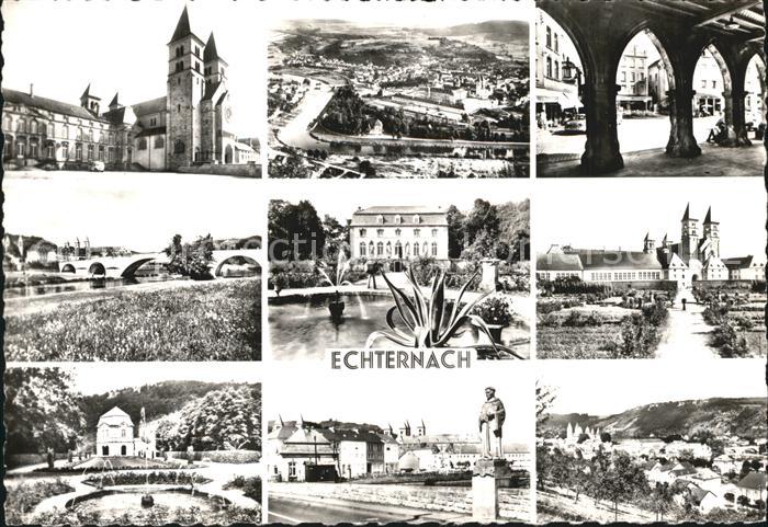 Echternach Schloss Denkmal Panoramen