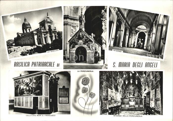 Assisi Umbria Basilica Patriarcale di San Maria degli Angeli Ansichten