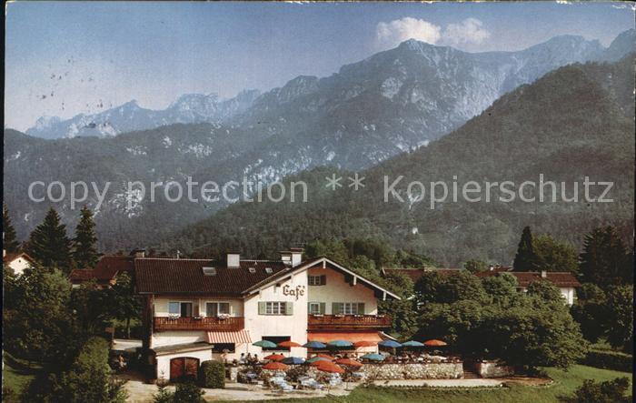 Bayerisch Gmain Gaestehaus Terrassen Cafr Dreher Hessing