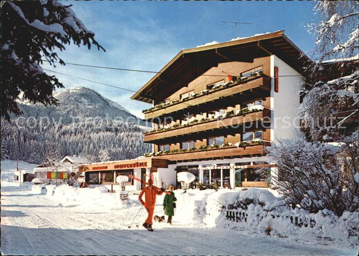 Kirchberg Tirol Sporthotel Alexander Restaurant Pfeffermuehle Winter