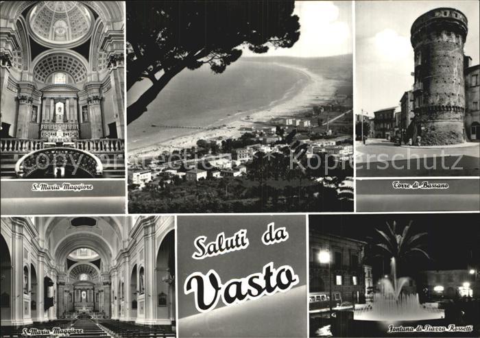 Vasto Turm Brunnen San Maria Strand