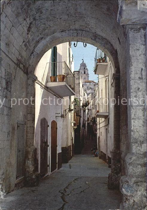 Gargano Altstadt Gasse
