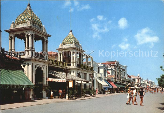 Viareggio Meer Promenade