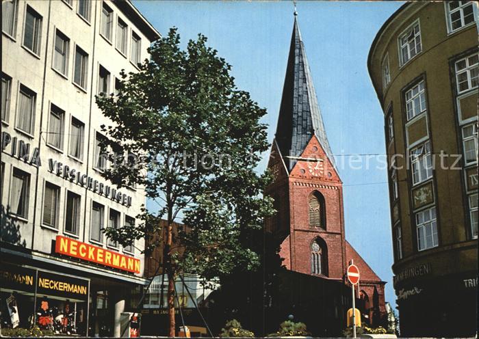 KIEL  CITY Alter Markt Nicolai Kirche