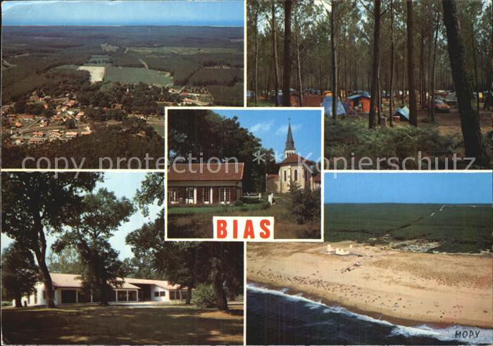 Bias Lot-et-Garonne Campingplatz Luftbild