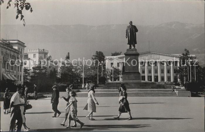 Jalta Yalta Krim Crimea Lenin Platz