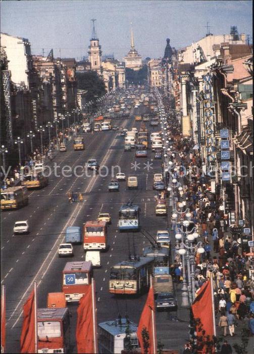 St Petersburg Leningrad Nevsky Prospekt