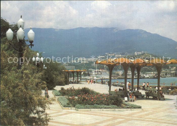 Jalta Yalta Krim Crimea Promenade