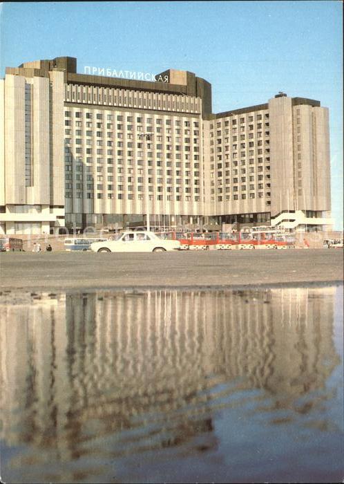 St Petersburg Leningrad Hotel Pribaltijskaja
