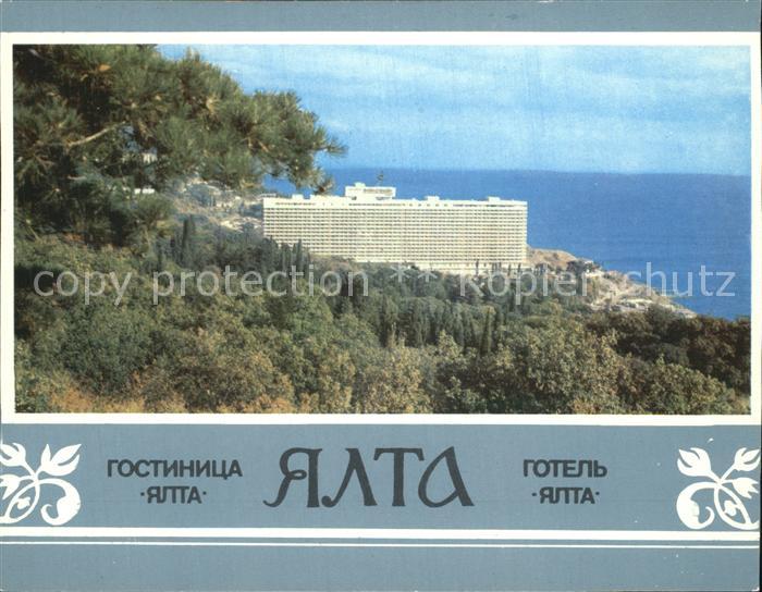 Jalta Yalta Krim Crimea Hotel Jalta