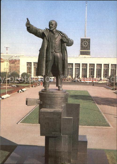 St Petersburg Leningrad Lenin Denkmal Finland Bahnhof