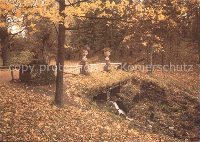 Pawlowsk Park Old Sylvia Bridge