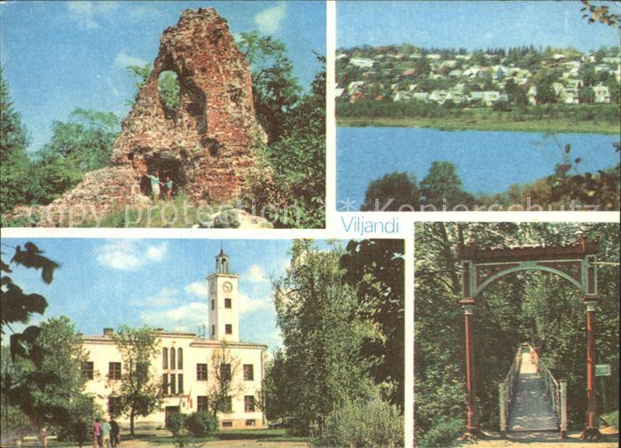 Viljandi Ruine Gebaeude Park