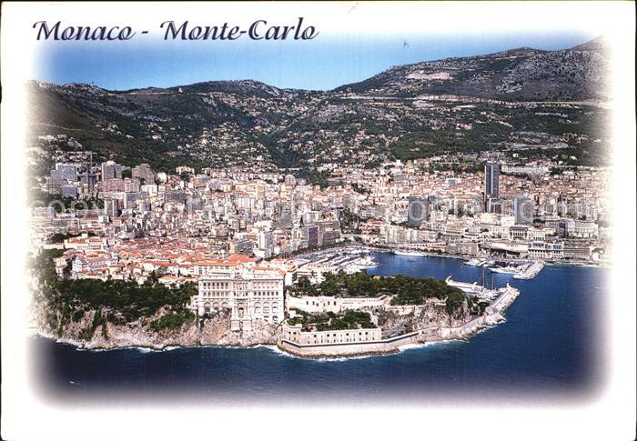 Monte-Carlo Vue aerienne de Monaco
