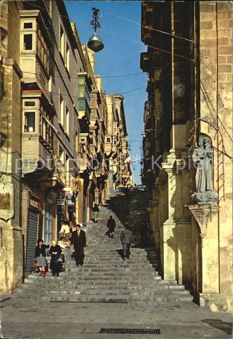 Valletta Malta A typical street