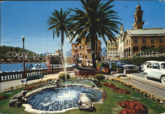 Rapallo Froesche Brunnen
