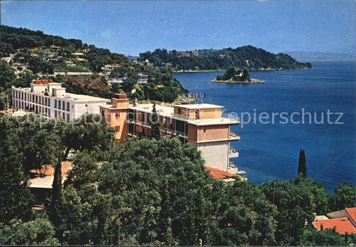 Korfu Corfu Blick auf Perama