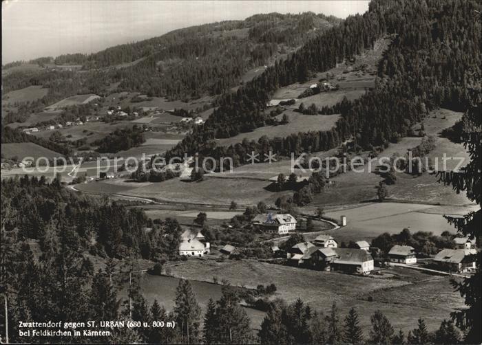 Feldkirchen Kaernten Zwattendorf mit St Urban