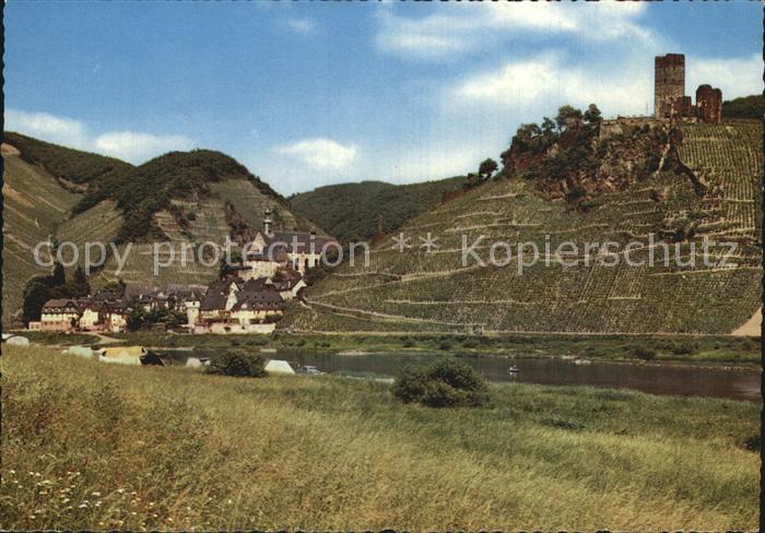 Beilstein Mosel mit Burgruine Metternich