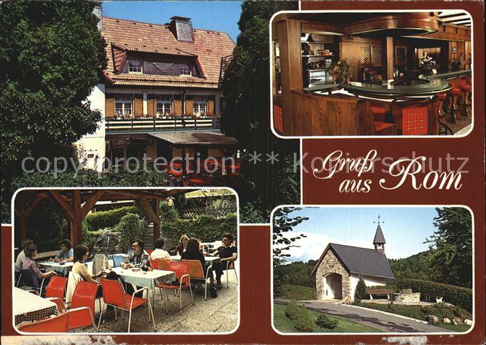 Rom Morsbach Hotel zum Roemertal Bar Terrasse Kapelle