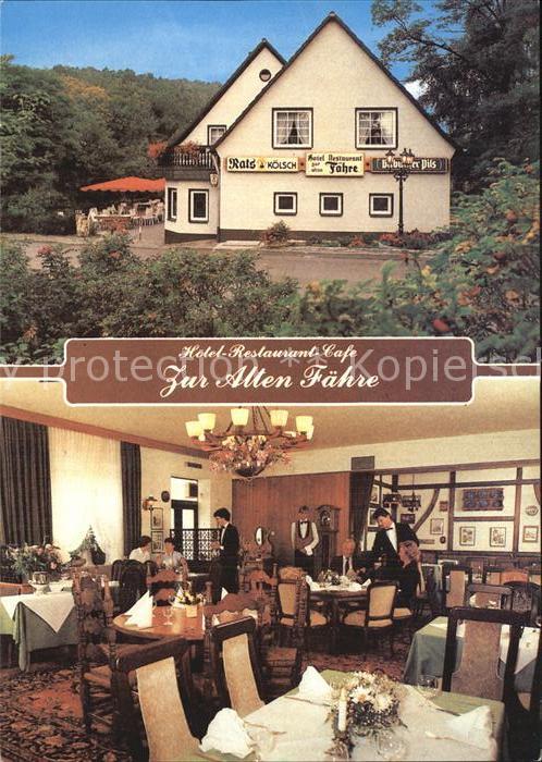 Lohmar Hotel Restaurant Cafe Zur Alten Faehre Gastraum