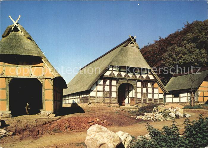Detmold Westfaelisches Freilichtmuseum Hofanlage aus dem Mindener Land