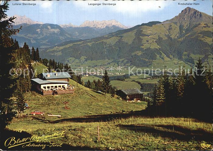 Going Wilden Kaiser Tirol Blattls Berggasthof am Astenberg mit Loferer und Leoga