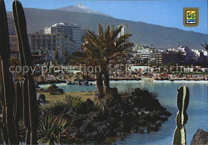 Puerto de la Cruz Vista parcial desde el lago Martianez