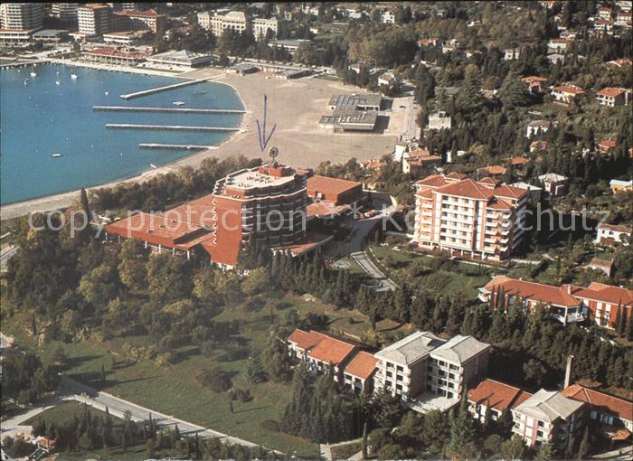 Lucija Portoroz Fliegeraufnahme