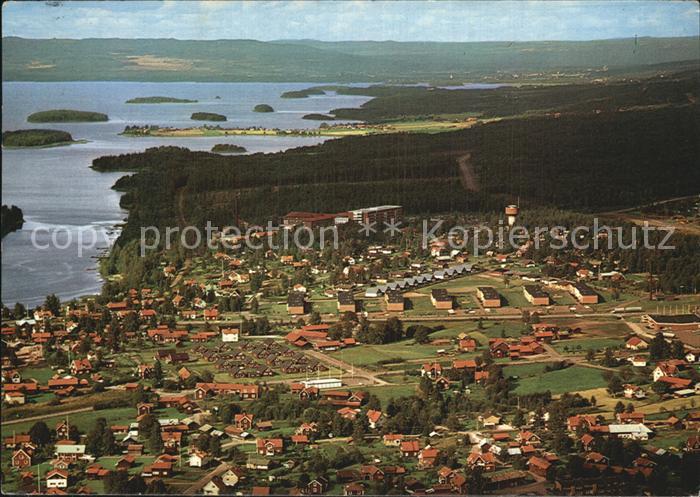 Dalarna Mora Noret med Orsasjoen och Vattnas i fonden