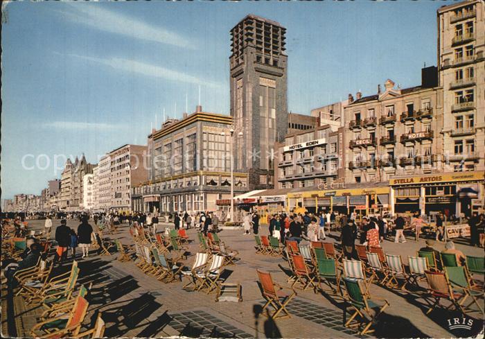 Blankenberge Casino en centrum van Zeedijk